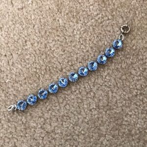 blue stone bracelet